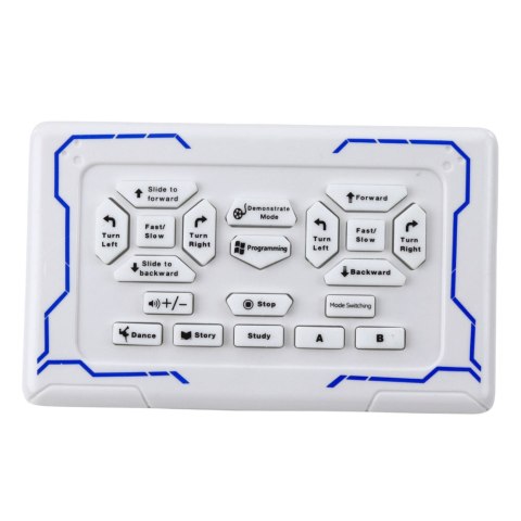 Robot Interaktywny Zdalnie Sterowany RC 16 Funkcji Światła Dźwięki Różowy