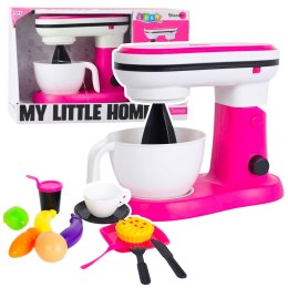 Robot Kuchenny Blender Zabawkowy Dla Dzieci Akcesoria Owoce Różowy