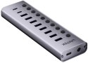 Unitek Hub USB C/USB A 10w1 5Gbps z włącznikami portów Unitek Hub USB C/USB A 10w1 5Gbps z włącznikami portów