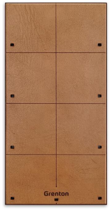 Panel dotykowy SMART PANEL 8B jasna skóra Grenton