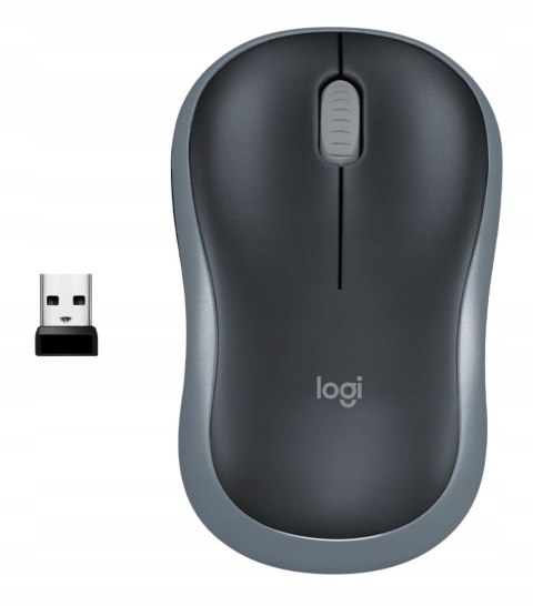 Mysz bezprzewodowa Logitech Wireless Mouse M185 szary Mysz bezprzewodowa Logitech Wireless Mouse M185 szary