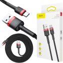 KABEL USB-A / USB-C Baseus Cafule CATKLF-C91 200cm 2A QC 3.0 CZARNO-CZERWONY W OPLOCIE KABEL USB-A / USB-C Baseus Cafule CATKLF-C91 200cm 2A QC 3.0 CZARNO-CZERWONY W OPLOCIE
