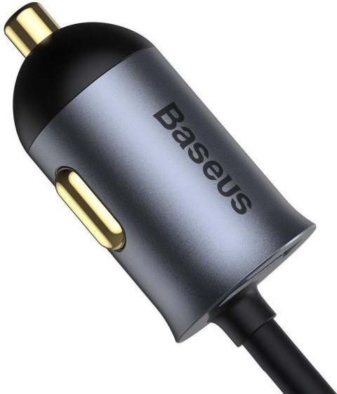 ŁADOWARKA SAMOCHODOWA NA PRZEWODZIE Baseus Share Together 120W 3A 3x USB-A 1x USB-C PD 20W QC 3.0 ŁADOWARKA SAMOCHODOWA NA PRZEWODZIE Baseus Share Together 120W 3A 3x USB-A 1x USB-C PD 20W QC 3.0