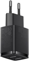 ŁADOWARKA SIECIOWA Baseus Compact Charger CCXJ010201 10.5W 2x USB-A CZARNA ŁADOWARKA SIECIOWA Baseus Compact Charger CCXJ010201 10.5W 2x USB-A CZARNA