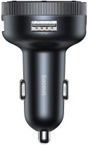 TRANSMITER FM ŁADOWARKA SAMOCHODOWA Baseus Enjoy CCLH-01 3.4A 2x USB-A JACK 3.5MM BT 5.0 TRANSMITER FM ŁADOWARKA SAMOCHODOWA Baseus Enjoy CCLH-01 3.4A 2x USB-A JACK 3.5MM BT 5.0