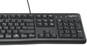 Zestaw przewodowy Logitech MK120 Czarny Zestaw przewodowy Logitech MK120 Czarny