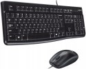 Zestaw przewodowy Logitech MK120 Czarny Zestaw przewodowy Logitech MK120 Czarny