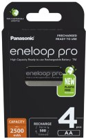 Akumulatorki R6 / AA Panasonic Eneloop PRO 2500mAh Ni-MH BK-3HCDE/4BE (blister 4 szt.) Akumulatorki R6 / AA Panasonic Eneloop PRO 2500mAh Ni-MH BK-3HCDE/4BE (blister 4 szt.)