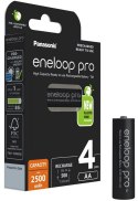 Akumulatorki R6 / AA Panasonic Eneloop PRO 2500mAh Ni-MH BK-3HCDE/4BE (blister 4 szt.) Akumulatorki R6 / AA Panasonic Eneloop PRO 2500mAh Ni-MH BK-3HCDE/4BE (blister 4 szt.)