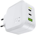 ŁADOWARKA SIECIOWA Green Cell POWERGAN 65W 2xUSB-C 1xUSB-A CHARGC08W ŁADOWARKA SIECIOWA Green Cell POWERGAN 65W 2xUSB-C 1xUSB-A CHARGC08W