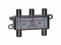 ROZGAŁĘŹNIK-SPLITER 5-2400 Mhz CORAB 4 DROŻNY Z PRZEJŚCIEM NAPIĘCIA ROZGAŁĘŹNIK-SPLITER 5-2400 Mhz CORAB 4 DROŻNY Z PRZEJŚCIEM NAPIĘCIA