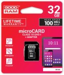Karta pamięci microSD GOODRAM UHS-I 32GB Karta pamięci microSD GOODRAM UHS-I 32GB