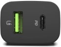 ŁADOWARKA SAMOCHODOWA Green Cell 48W 1x USB-C 1x USB-A Power Delivery 30W Quick Charge 3.0 CAD33 ŁADOWARKA SAMOCHODOWA Green Cell 48W 1x USB-C 1x USB-A Power Delivery 30W Quick Charge 3.0 CAD33