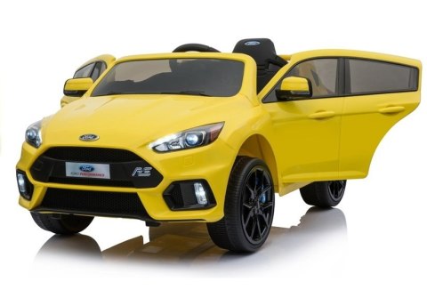 Auto na akumulator Ford Focus RS Żółte Auto na akumulator Ford Focus RS Żółte
