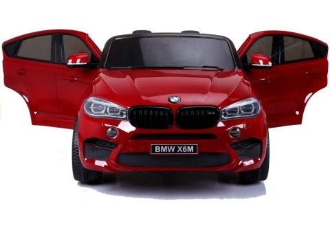 Auto na Akumulator Nowe BMW X6M Czerwone Lakierowane Auto na Akumulator Nowe BMW X6M Czerwone Lakierowane