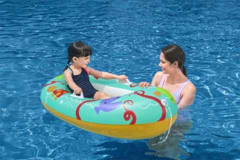Dmuchany Ponton Dla Dzieci 119 cm x 79 cm Niebieski Bestway 34009 Dmuchany Ponton Dla Dzieci 119 cm x 79 cm Niebieski Bestway 34009