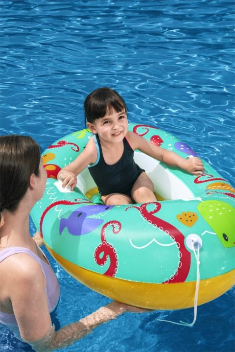 Dmuchany Ponton Dla Dzieci 119 cm x 79 cm Niebieski Bestway 34009 Dmuchany Ponton Dla Dzieci 119 cm x 79 cm Niebieski Bestway 34009