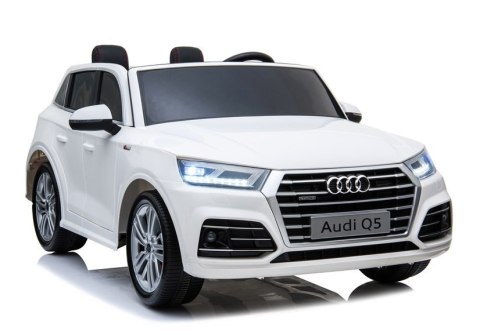 Pojazd na Akumulator Nowe Audi Q5 2-osobowe Białe Pojazd na Akumulator Nowe Audi Q5 2-osobowe Białe