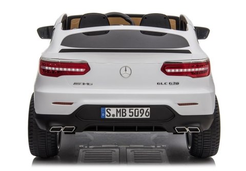 Auto na Akumulator Mercedes GLC 63S Biały Auto na Akumulator Mercedes GLC 63S Biały