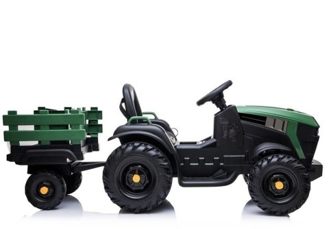 Traktor z Przyczepą na akumulator BDM0925 Zielony Wojskowy Traktor z Przyczepą na akumulator BDM0925 Zielony Wojskowy