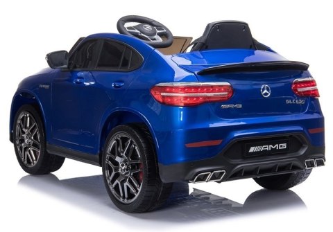 Auto na akumulator Mercedes GLC 63S QLS-5688 Niebieski 4x4 Auto na akumulator Mercedes GLC 63S QLS-5688 Niebieski 4x4