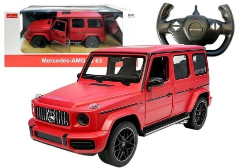 Zdalnie Sterowany Mercedes G63 Rastar R/C Czerwony Zdalnie Sterowany Mercedes G63 Rastar R/C Czerwony
