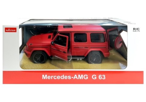 Zdalnie Sterowany Mercedes G63 Rastar R/C Czerwony Zdalnie Sterowany Mercedes G63 Rastar R/C Czerwony