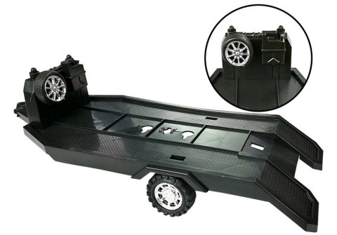 Zestaw Pojazdów Pomarańczowy Monster Truck Czerwone BMW Laweta 58 cm Zestaw Pojazdów Pomarańczowy Monster Truck Czerwone BMW Laweta 58 cm