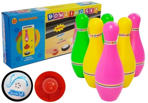 Zestaw do Gry w Kręgle Kolorowy 6szt Świeci Zestaw do Gry w Kręgle Kolorowy 6szt Świeci