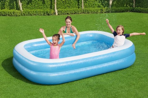 Basen dmuchany rodzinny 262 x 175 x 51 cm Bestway 54006 Basen dmuchany rodzinny 262 x 175 x 51 cm Bestway 54006