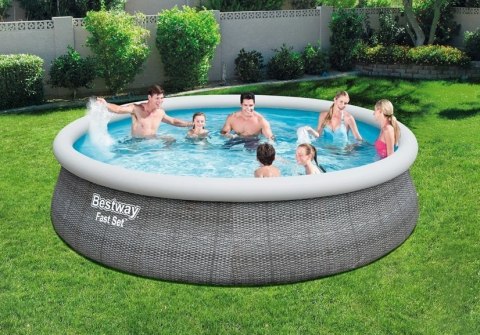 Basen ogrodowy rozporowy 457 x 107 cm Bestway 57372 Basen ogrodowy rozporowy 457 x 107 cm Bestway 57372