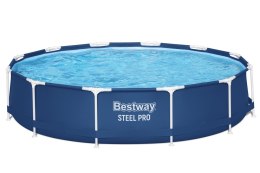 Basen ogrodowy stelażowy 366 x 76 cm zestaw Bestway 56681