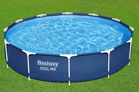 Basen ogrodowy stelażowy 366 x 76 cm zestaw Bestway 56681 Basen ogrodowy stelażowy 366 x 76 cm zestaw Bestway 56681