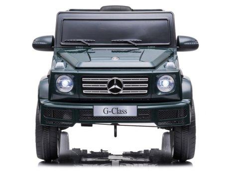 Samochód na akumulator Mercedes G500 Zielony Samochód na akumulator Mercedes G500 Zielony