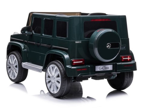 Samochód na akumulator Mercedes G500 Zielony Samochód na akumulator Mercedes G500 Zielony