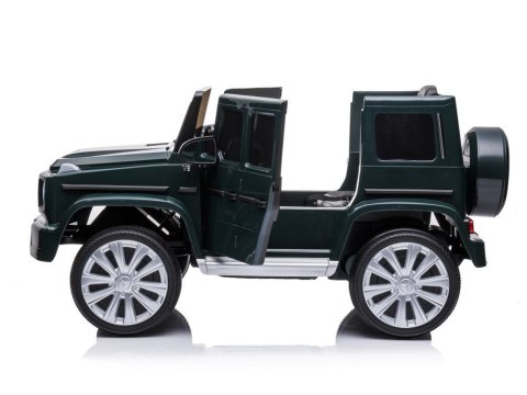 Samochód na akumulator Mercedes G500 Zielony Samochód na akumulator Mercedes G500 Zielony