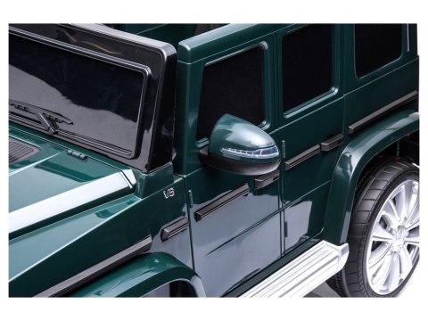 Samochód na akumulator Mercedes G500 Zielony Samochód na akumulator Mercedes G500 Zielony