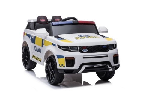 Auto Na Akumulator BBH-021 Policyjne Białe Auto Na Akumulator BBH-021 Policyjne Białe