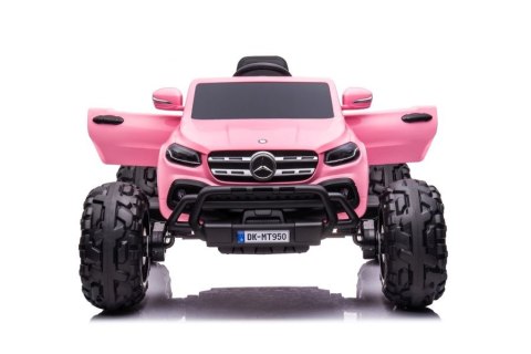 Auto na Akumulator Mercedes DK-MT950 4x4 Jasny Róż Auto na Akumulator Mercedes DK-MT950 4x4 Jasny Róż