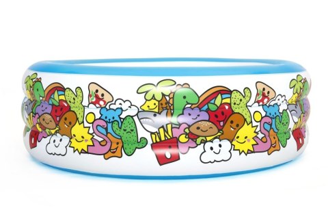 Basen Dmuchany Okrągły 152 cm x 51 cm Bestway 51121 Basen Dmuchany Okrągły 152 cm x 51 cm Bestway 51121