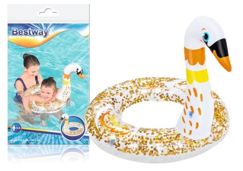Koło Do Pływania Dla Dzieci Łabędź 61cm x 61cm Bestway 36306 Koło Do Pływania Dla Dzieci Łabędź 61cm x 61cm Bestway 36306