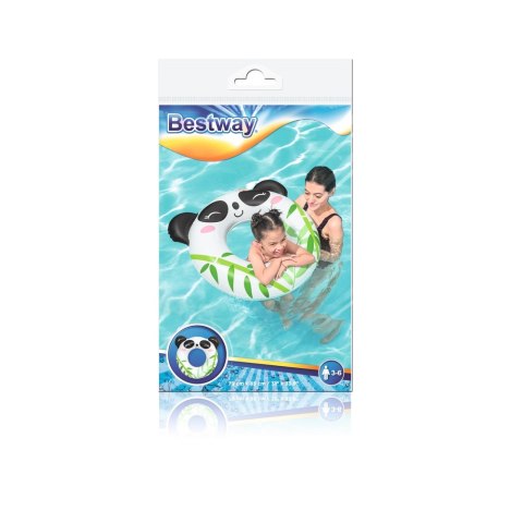 Koło Do Pływania Panda 76 x 85 cm Bestway 36351 Koło Do Pływania Panda 76 x 85 cm Bestway 36351