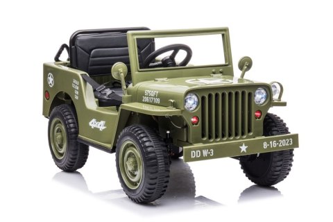 Auto Na Akumulator JH-103 Oliwkowa Zieleń 4x4 Auto Na Akumulator JH-103 Oliwkowa Zieleń 4x4