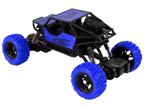 Auto Zdalnie Sterowane Terenowe R/C 1:18 Niebieskie Auto Zdalnie Sterowane Terenowe R/C 1:18 Niebieskie
