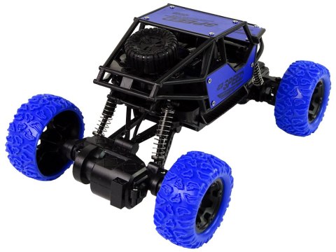 Auto Zdalnie Sterowane Terenowe R/C 1:18 Niebieskie Auto Zdalnie Sterowane Terenowe R/C 1:18 Niebieskie