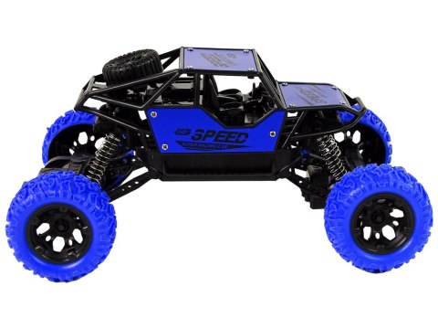 Auto Zdalnie Sterowane Terenowe R/C 1:18 Niebieskie Auto Zdalnie Sterowane Terenowe R/C 1:18 Niebieskie