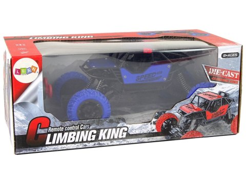 Auto Zdalnie Sterowane Terenowe R/C 1:18 Niebieskie Auto Zdalnie Sterowane Terenowe R/C 1:18 Niebieskie