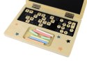 Tablica Drewniana Laptop Kreda Tablica Drewniana Laptop Kreda