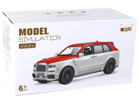 Auto R/C 1:20 Biało-Niebieskie Zdalnie Sterowane Auto R/C 1:20 Biało-Niebieskie Zdalnie Sterowane