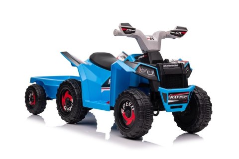 Quad Na Akumulator XMX630T Niebieski Z Przyczepą Quad Na Akumulator XMX630T Niebieski Z Przyczepą
